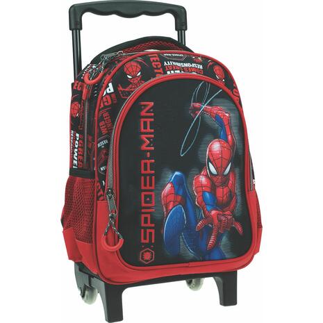 Σακίδιο τρόλεϊ νηπίου 2 θέσεων GIM Spiderman Logo 337-02072